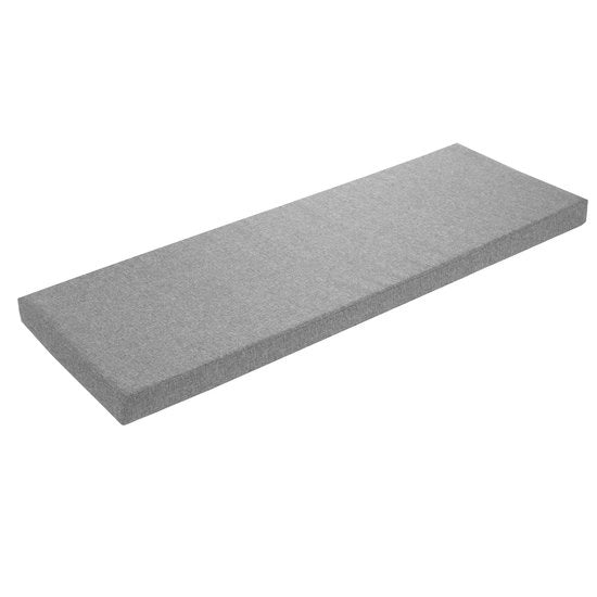 Cuscino per Sdraiarsi 140x40 cm - Hoesabile - Fondino Antiscivolo - Rivestimento in Gomma Spugna - Duraturo e Resistente - Sedile Comodo - Cuscino da Sdraio