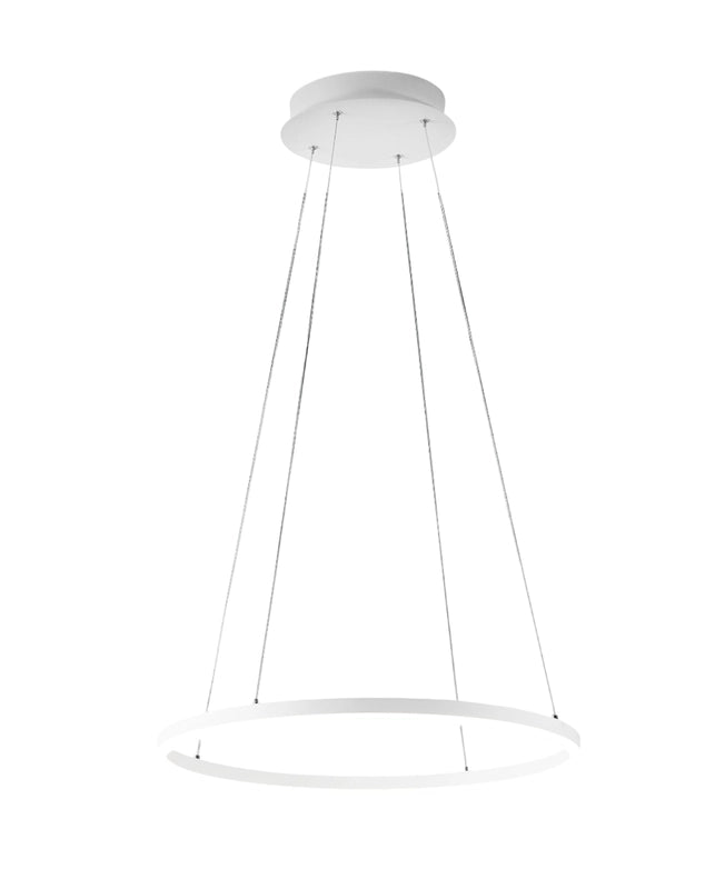 Lampadario a sospensione GIOTTO a led 36W bianco 3508-40-102 Fabas Luce