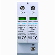 Scaricatore Di Sovratensione Fotovoltaico Tipo 2 T2 D 2P DC 500V 2.8KV 10KA Occupa 2 Moduli DIN