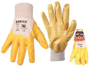 12 PZ GUANTI BRIXO ROCKY PALMO NBR LEGGERO PROTEZIONE SICUREZZA LAVORO