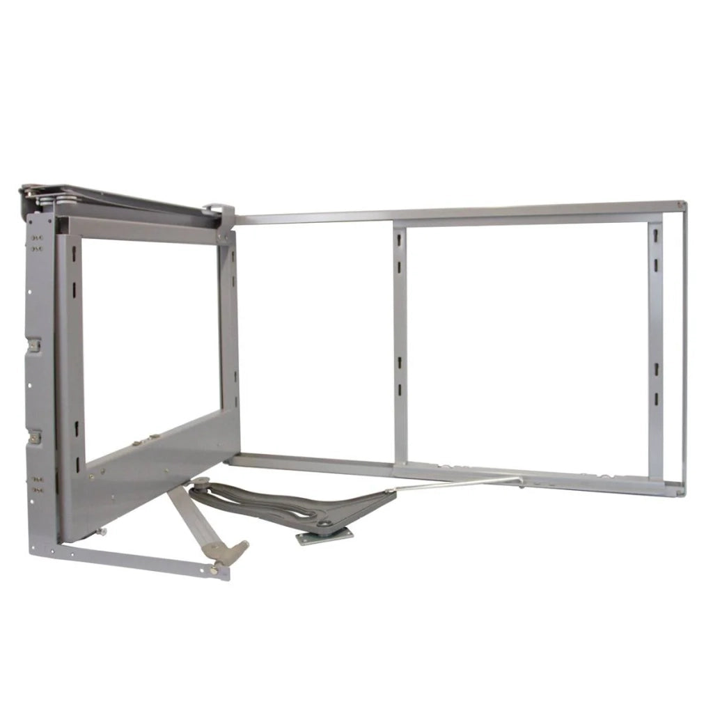4 Cestelli in Acciaio Inox per Mobile ad Angolo Cieco 90-100cm Mano Sinistra
