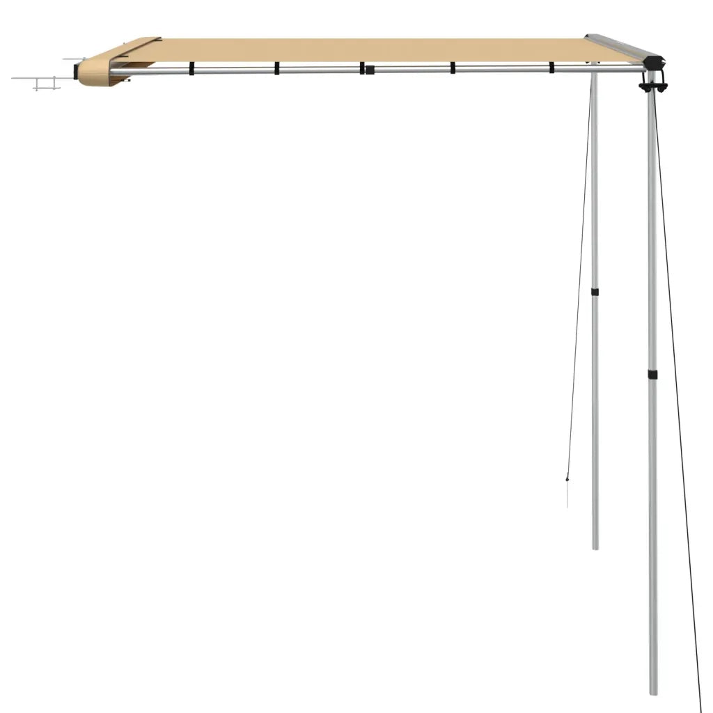 vidaXL Tendalino per Camper e Roulotte 2x2x2,15 m Beige