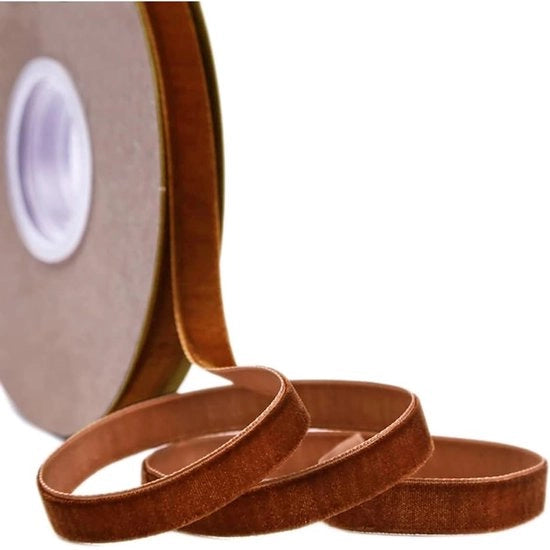 Flusso di Velluto 10 mm - Lint per Cadeau - Decorativo - Fili per Gioielli - Banda per Festival - Lint per DIY - 20 Yards di Lunghezza - Lint Decorativo