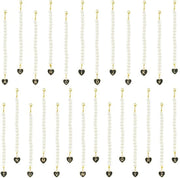 Lettere Decorative 26 pezzi - Accessori per bracciale - Accessori per creare gioielli - Charms personalizzabili - Orecchino con chiusura a molla - Finitura in elettrodiplastica di alta qualità