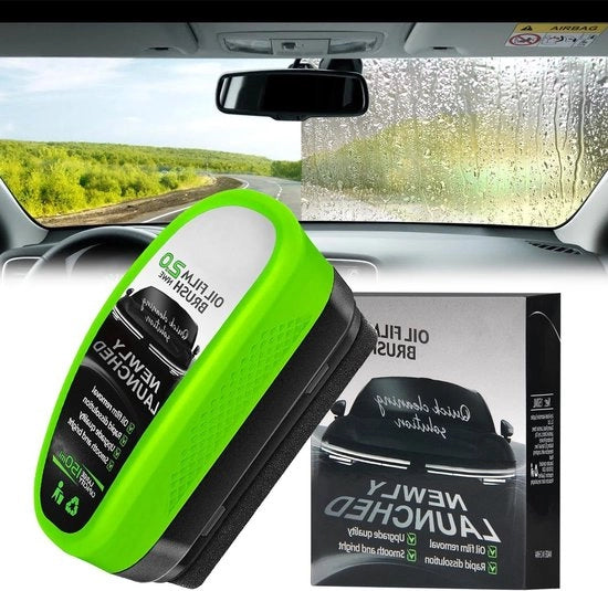 Kit di pulizia per vetro e olio per auto, set di pulizia per vetro e olio, 150 ml - panno di pulizia per vetro