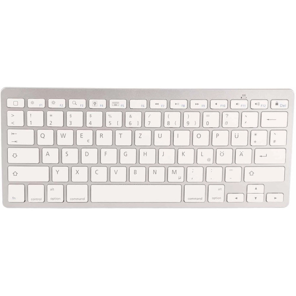 Trade Shop - Tastiera Ultra Sottile Universale Per Desktop Laptop Tablet Smartphone Smart Tv -