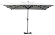 Ombrellone da Giardino 4x4 m Palo Ø67 mm Siviglia Grigio Chiaro