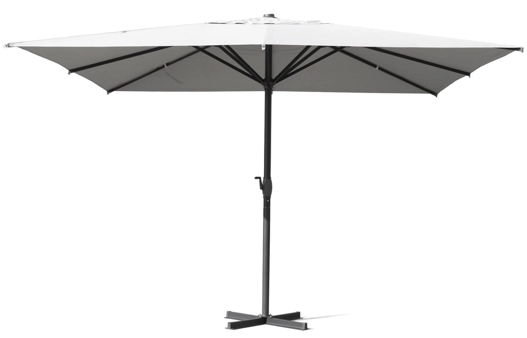 Ombrellone da Giardino 4x4 m Palo Ø67 mm Siviglia Grigio Chiaro