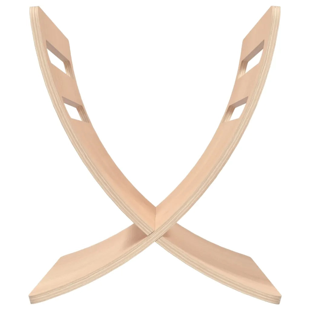 Portariviste da Pavimento in Legno Colore Naturale CFW1521876