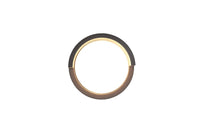 Applique da Esterno a LED SMD in Tessuto Nero Opaco