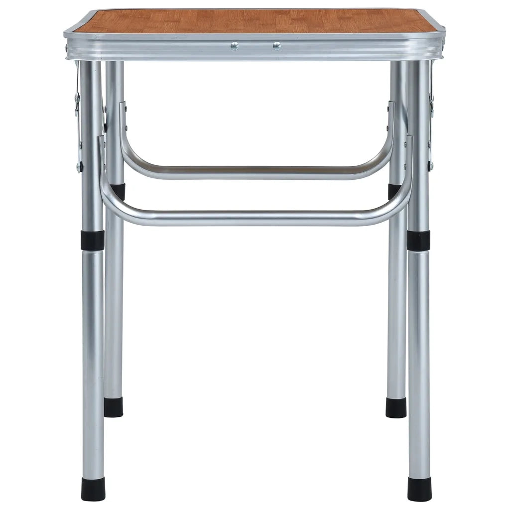 Tavolo Pieghevole da Campeggio in Alluminio 60x45cm CFW3599722