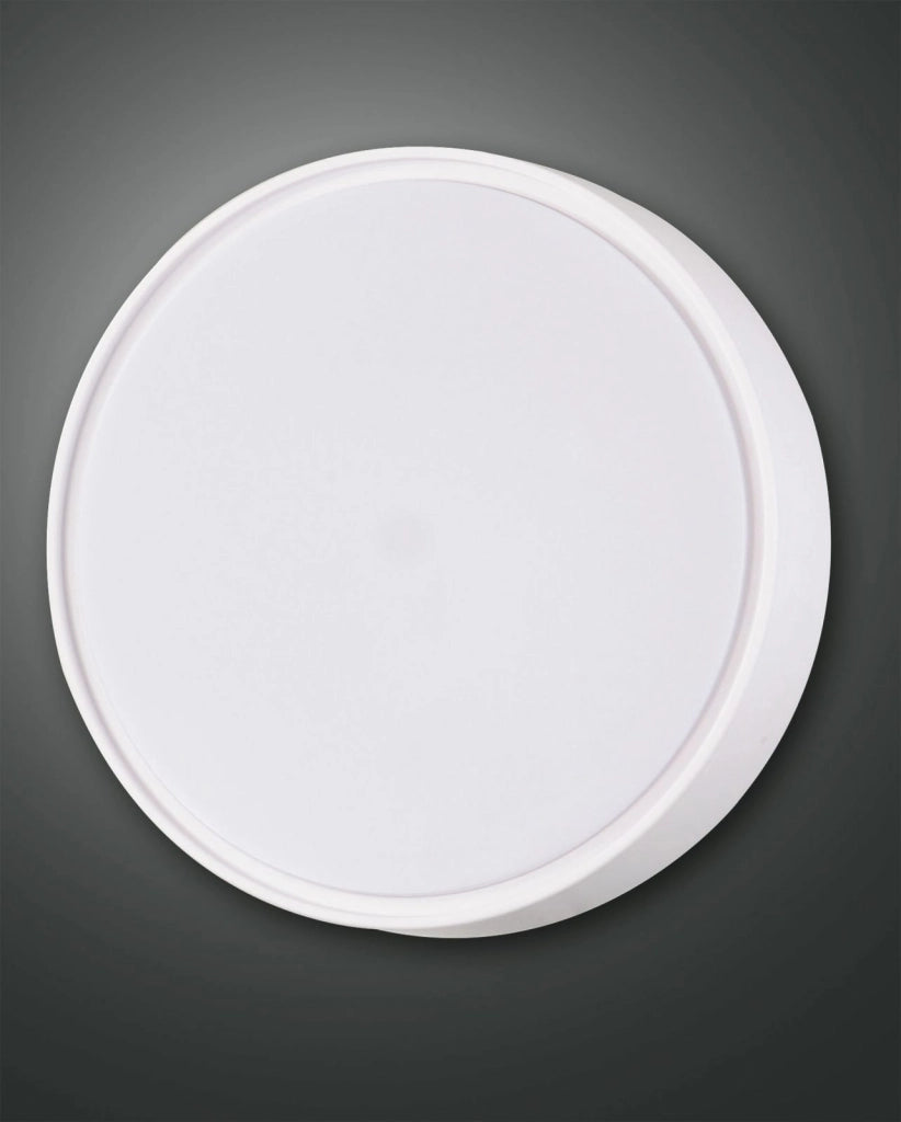 HATTON PLAFONIERA BIANCA LED NW D.31 C/SENSORE 3224-66-102