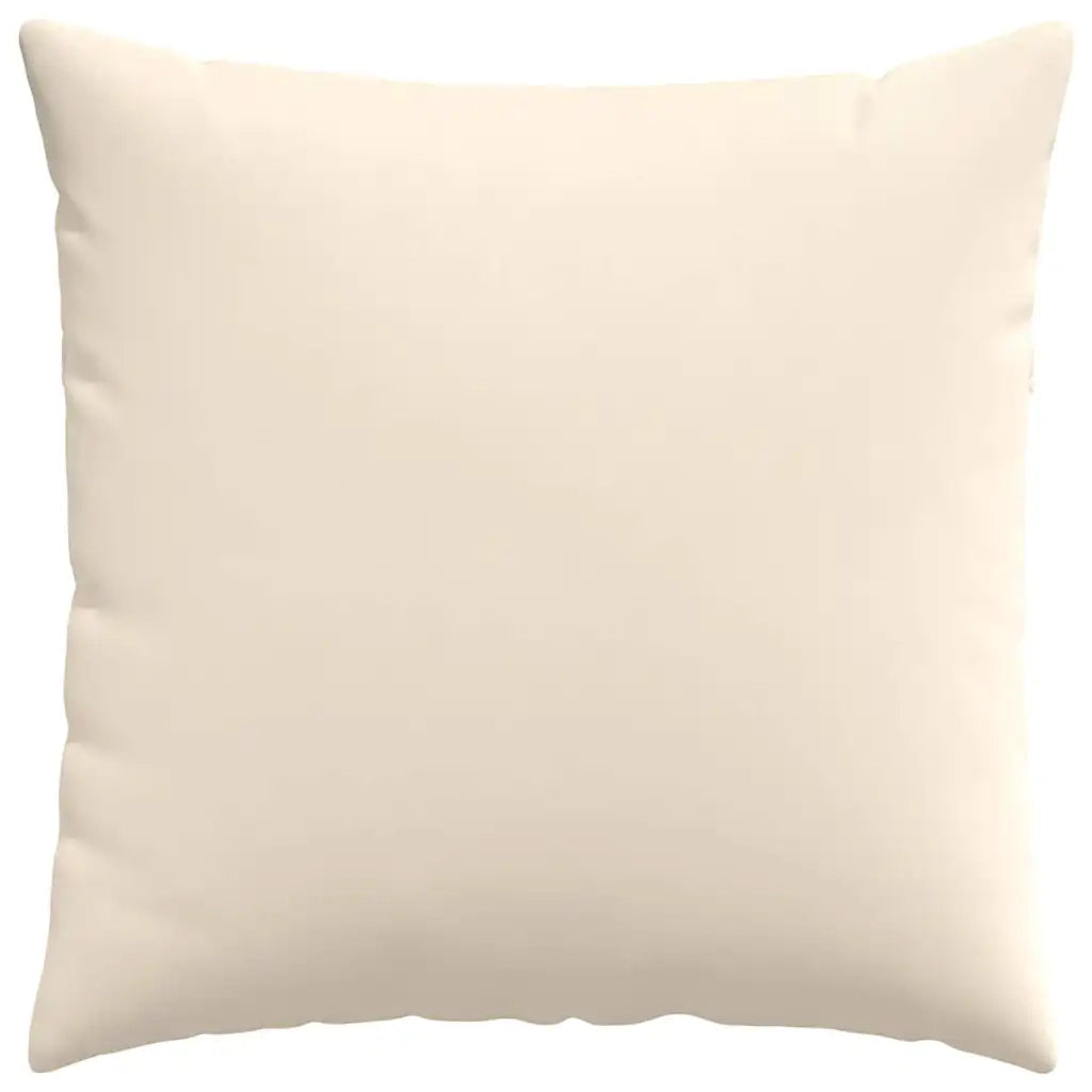 Cuscini da Divano 2 pcs Beige 80 x 80 cm Tessuto