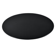 Piano del tavolo in vetro ESG diametro ø 50 cm nero 03_0008113