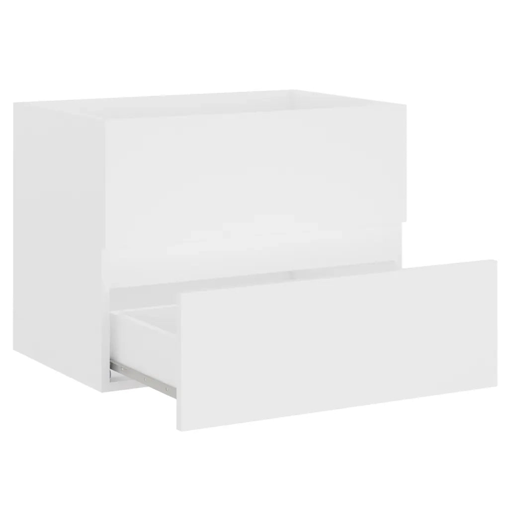 Mobile Lavabo | Armadio Lavabo Bianco 60x38,5x45 cm in Legno Multistrato
