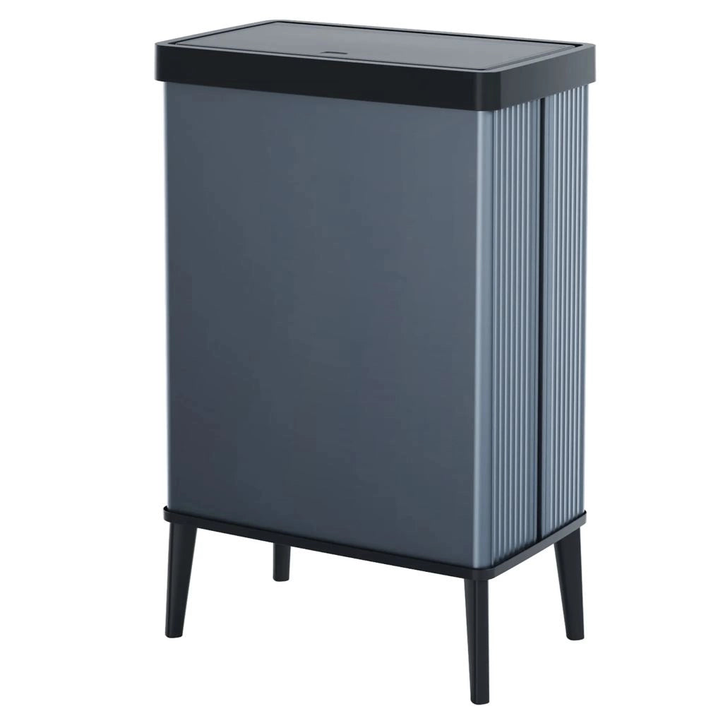 Pattumiera Vergo Hig Pearl Blue 27 x 44 x 69 cm Keter