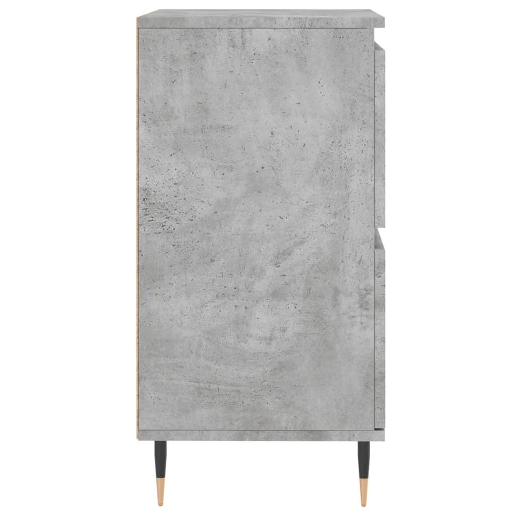 Buffet credenza cassettiera armadio mobile contenitore organizer per cucina soggiorno salotto 60 x 35 x 70 cm legno ingegnerizzato grigio 02_0031990