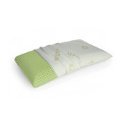 Talamo Italia cuscino per Maggiorana, 100% Made in Italy, Guanciale in Green Memory Biologico forato e federa ecosostenibile, 73x43xh14 cm