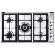De’Longhi PLI 59 GHD piano cottura Acciaio inossidabile Da incasso 86 cm Gas 5 Fornello(i)