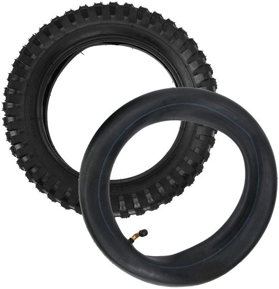Pneumatico esterno 12 1/2 x 2,75 - Pneumatico interno - Leggero - Resistente allo sfregio - Antiscivolo - Elevata aderenza - Pneumatico per bicicletta