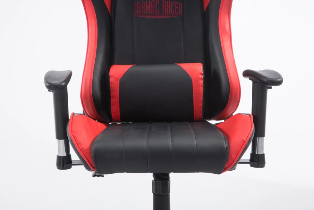 Sedia Ufficio Racing Shift X2 In Similpelle senza poggiapiedi,nero/rosso