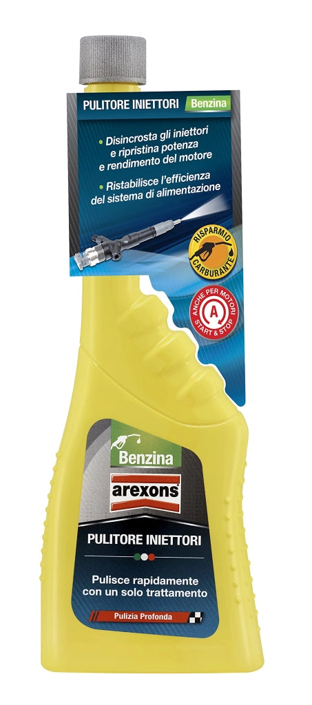 Liquido Pulitore per Iniettori per Motori Benzina Arexons 250 ml