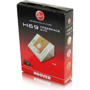 5 PZ CONFEZIONE SACCHETTI ASPIRAPOLVERE HOOVER FREESPACE EVO H69 ORIGINALE - HOOVER