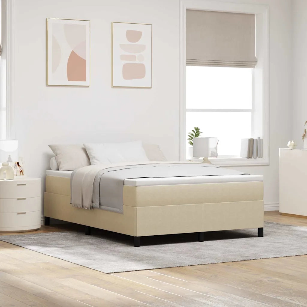 Letto a molle Grigio Verde 160 x 200 cm Tessuto in Cords 42006981