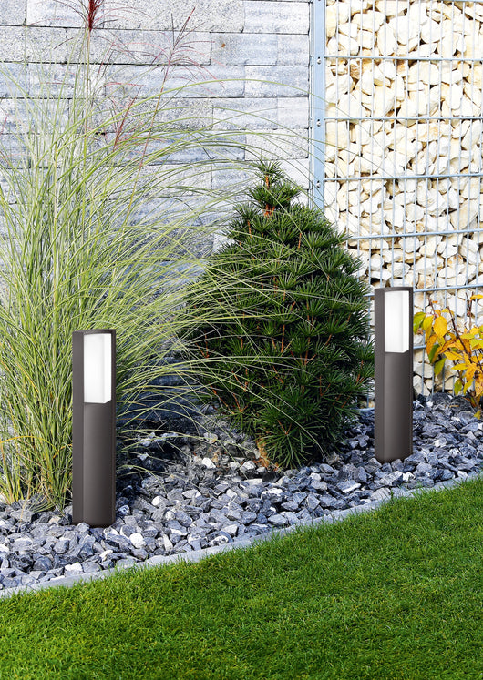Palo da Esterno a LED in Pressofusione di alluminio Antracite