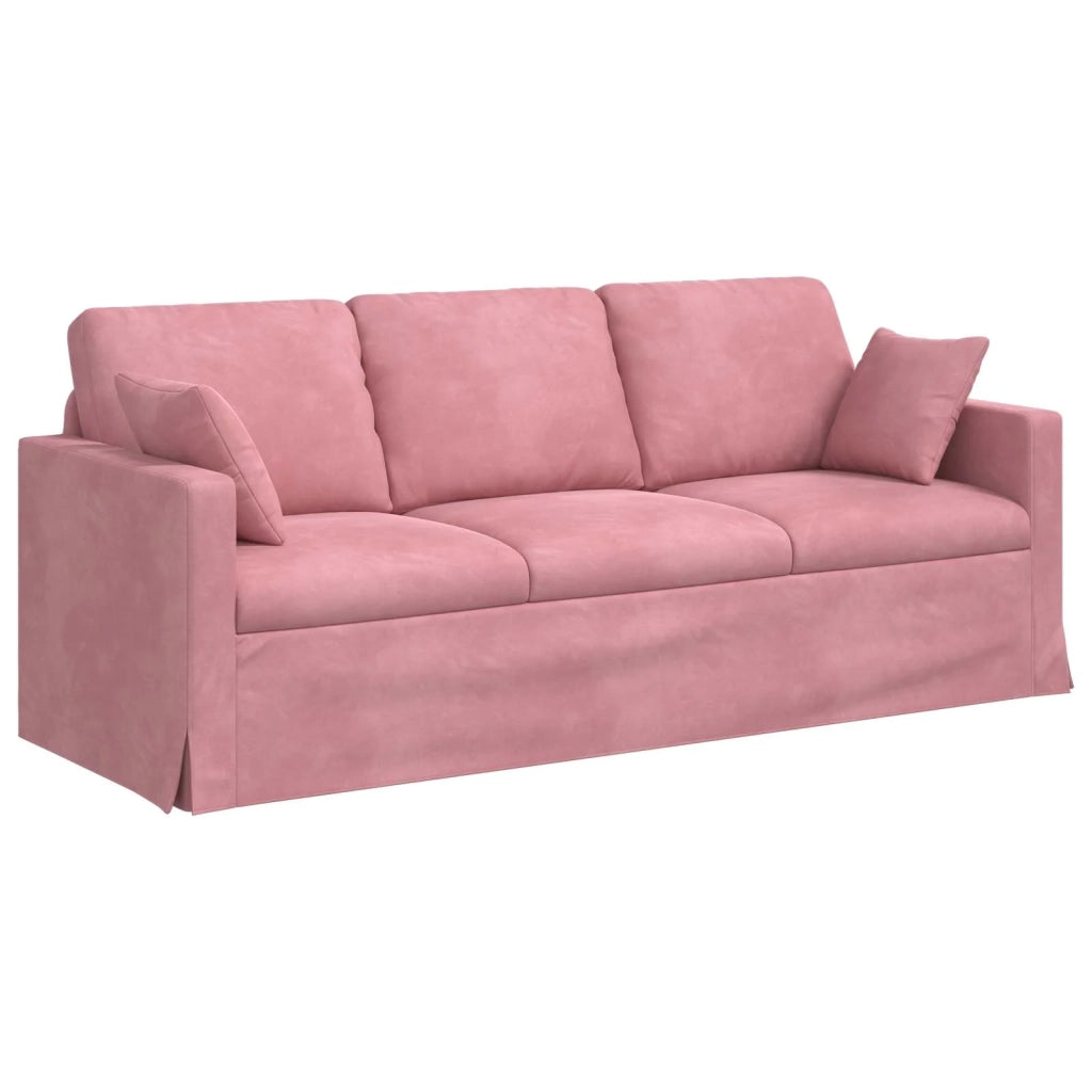Divano | Divano da soggiorno | Sofa Rosa 198 x 78 x 80 cm Velluto