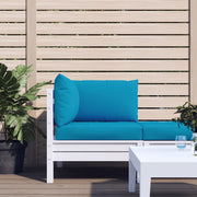 Cuscini per Pallet 3 pz Azzurro in Tessuto Oxford 361777