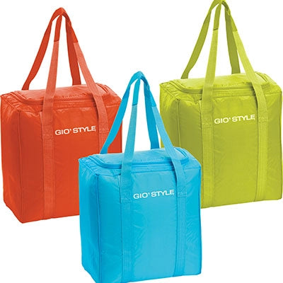 BORSA TERMICA FIESTA VERTICAL GIOSTYLE - LT 25 CM 32,5X21X34,5 COLORI MIX- 2 pezzi