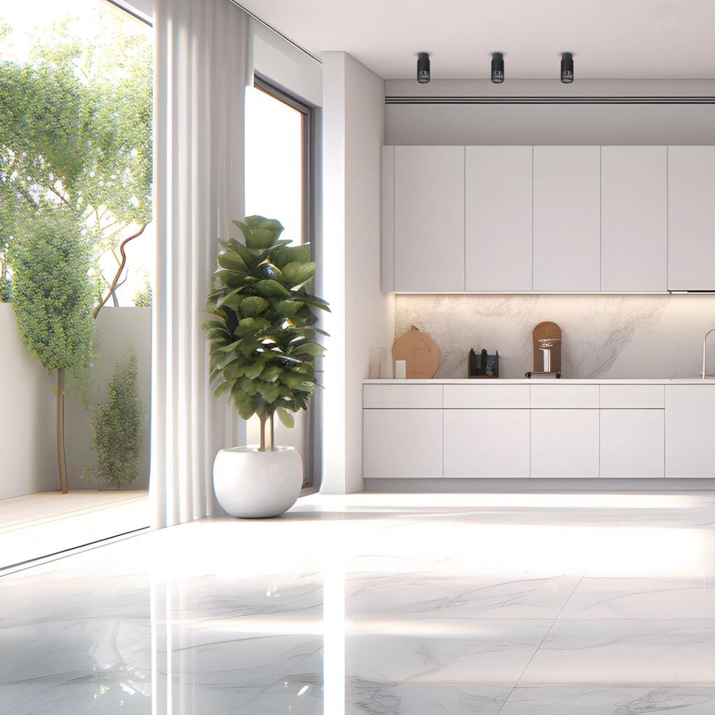Faretto soffitto nero tondo 1xGU10 8W Vertical Milagro