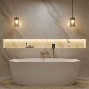 Rubinetto Da Vasca Rea Arlo Gold Brush