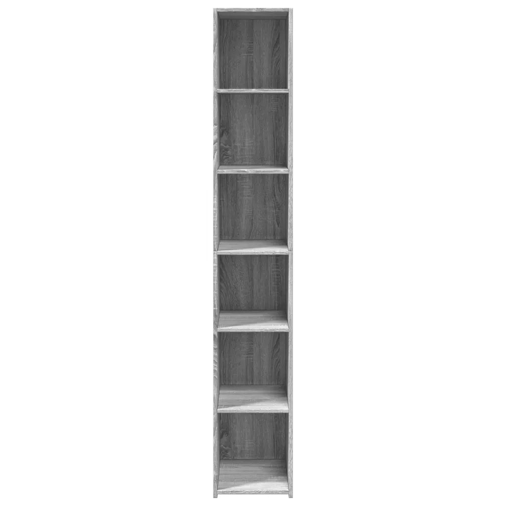 Credenza Grigio Sonoma 30x41x185 cm in Legno Multistrato 846416
