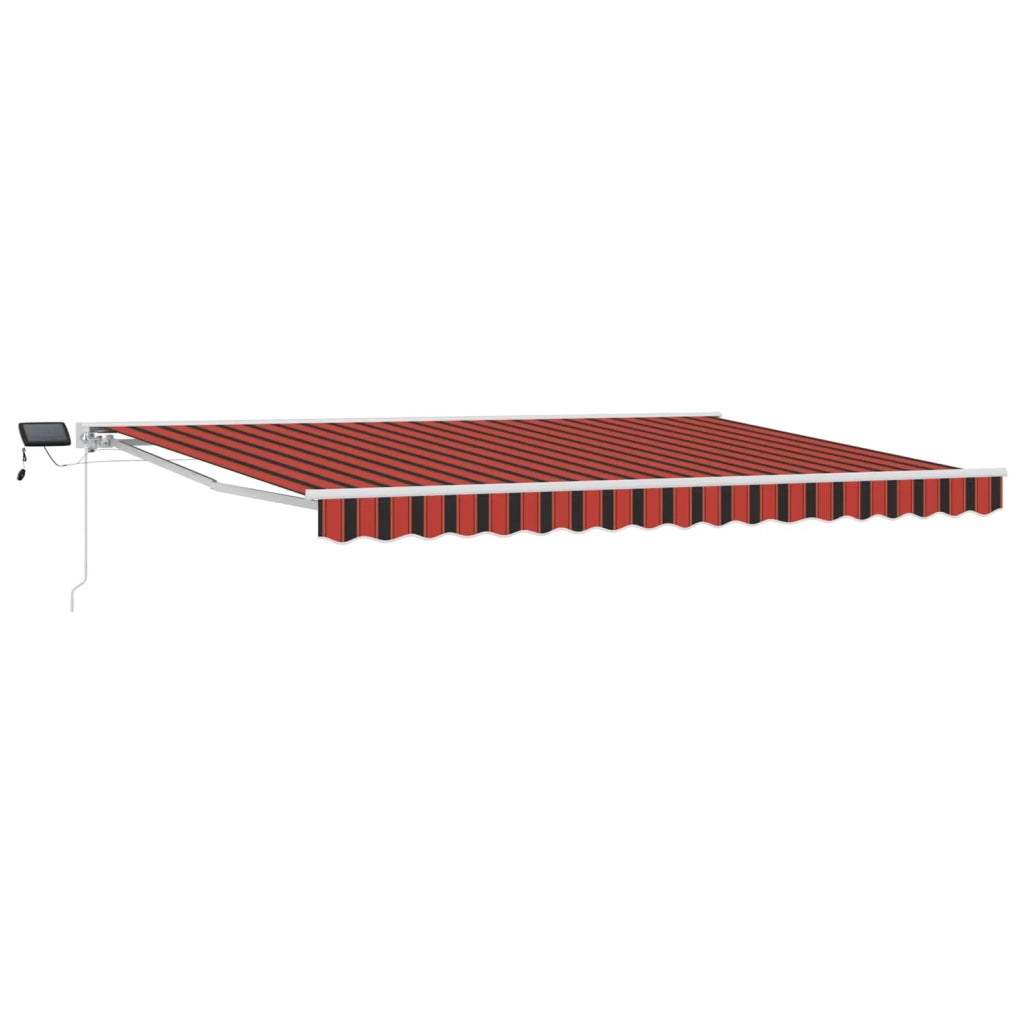 Cornice per Tenda Manuale con LED 5 × 3,5 m 3420709