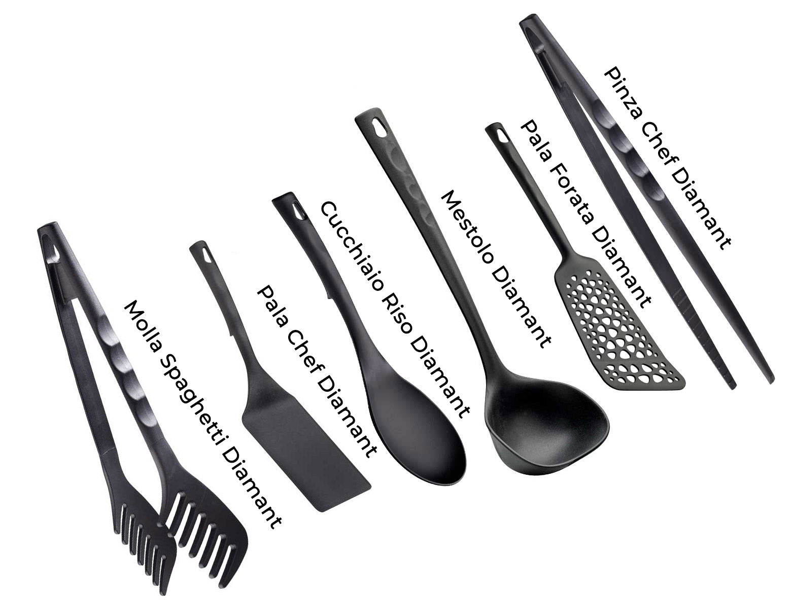 Batteria di Pentole 18 Pezzi in Alluminio Pressofuso Antiaderente Olympia Love