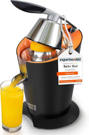 Elettro Spremifrutta 600 W - Acciaio Inossidabile con Alta Produzione Succo per Frutta Citrina