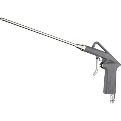 PISTOLA SOFFIAGGIO AC LUNGA ATTACCO RAPIDO EFFE - ALLUMINIO NICHELATO- 2 pezzi
