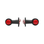 Luce di posizione laterale LED NEON rosso-bianco 12V-24V Breckner Germany