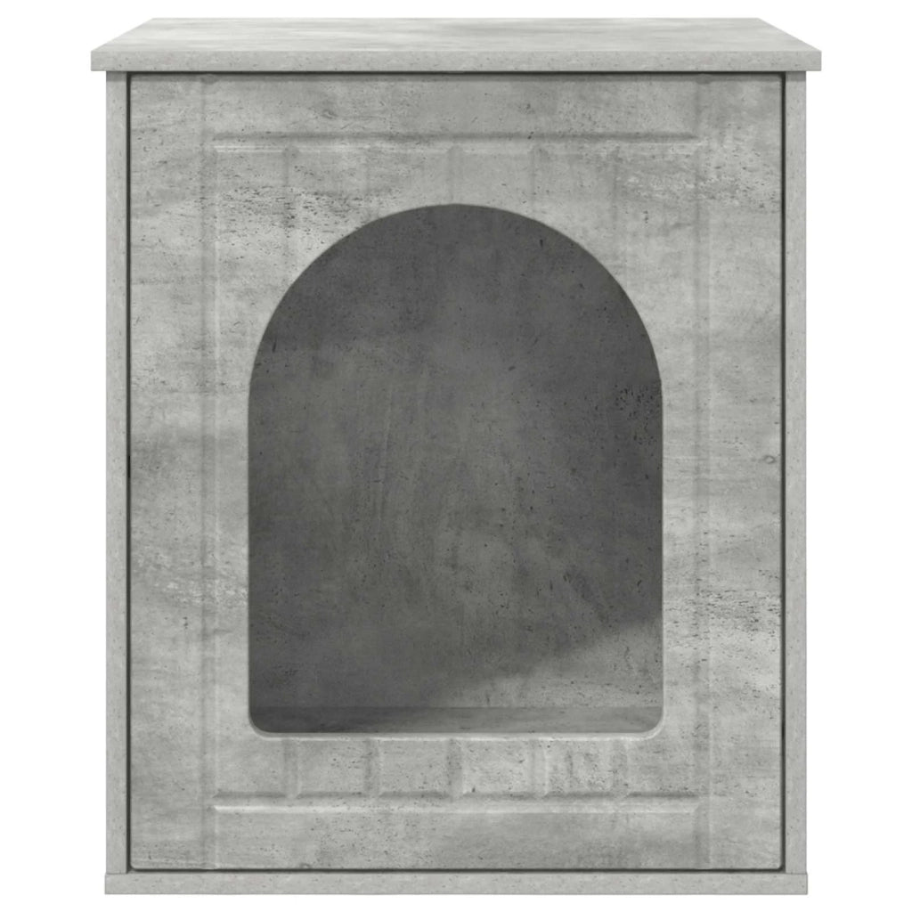 Casa per Gatti Calcestruzzo 53 x 52 x 62 cm Legno multistrato