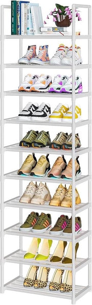 Rack per scarpe - Organizzatore in metallo robusto per armadi, spazi stretti