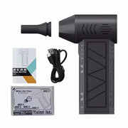Trade Shop - Mini Soffiatore Aria Compressa Turbo Design Compatto Portatile Pulizia Polvere Pc Tastiere -