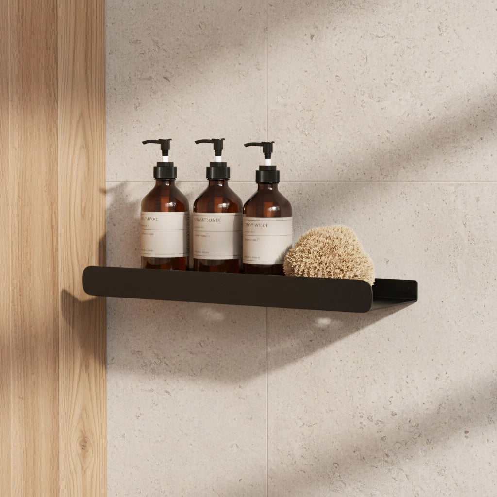 Mensola Da Bagno Sf03 60cm Black Matt