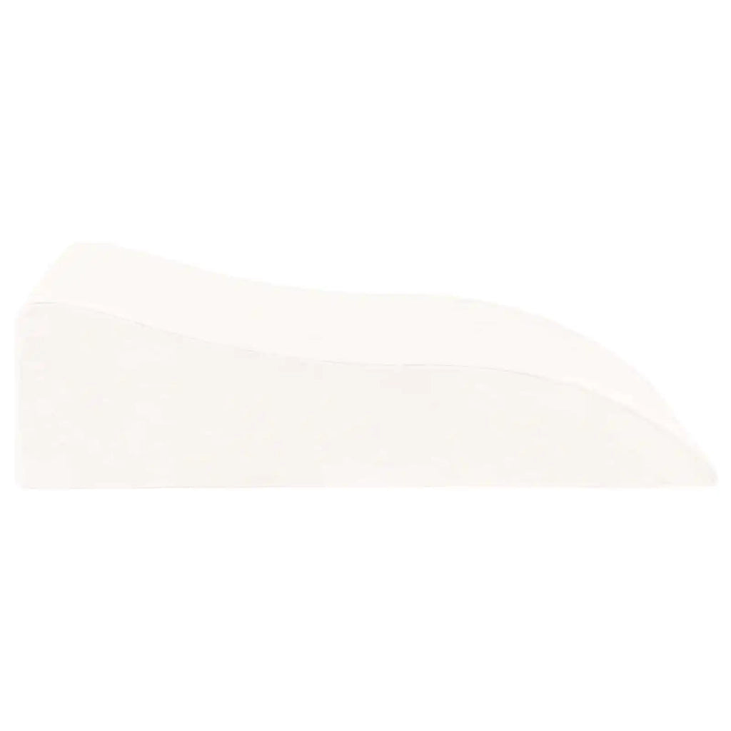 Cuscino per Gambe Bianco 68 x 40 x 18 cm Schiuma PU