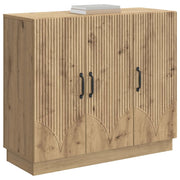 Credenza | Madia | Buffet da pranzo | Armadio da pranzo Rovere Artigianale 89 x 34,5 x 77 cm