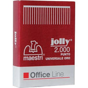 PUNTO JOLLY 68 X CUCITRICE RO-MA - CF=PZ 10000(5X2000) MM 6,33X4,0 X PRIMULA 6- 1 confezioni