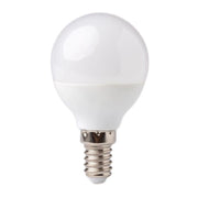 Lampadina LED E14 3W 4000K 270lm Globo Antisfarfallio Ecolight