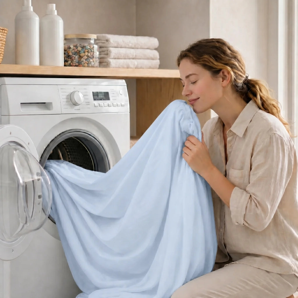 Set Lenzuola Letto Matrimoniale in Cotone Percalle 200 TC Ghiaccio | Lenzuolo Piano 250x295 cm, lenzuolo con angoli 180x200 cm e Tasca da 28 cm, 2 Federe | Made in Italy