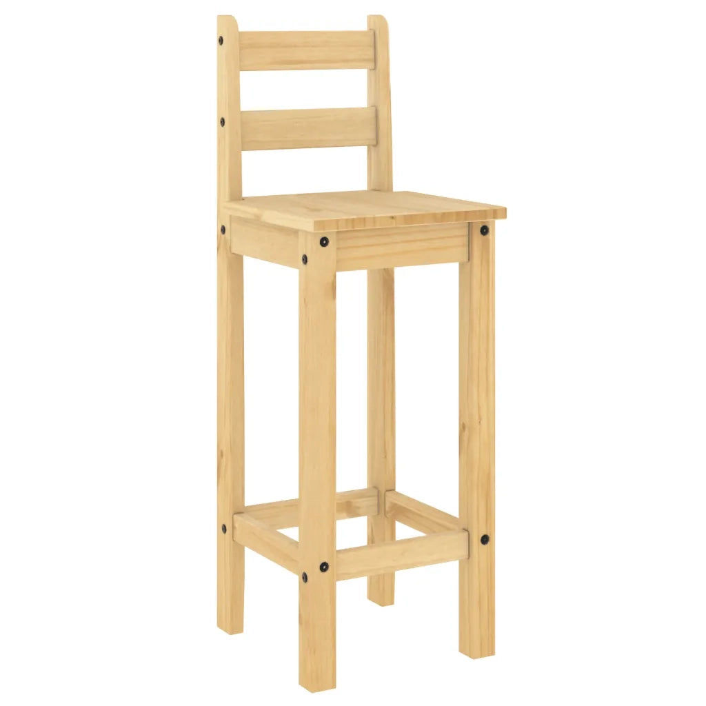 Set da Bar 3 pz in Legno Massello di Pino CFW6489059